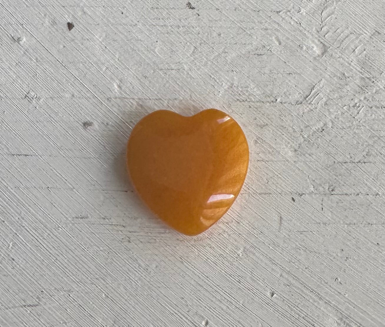 Corazón Mango de Resina