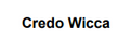 Credo Wicca