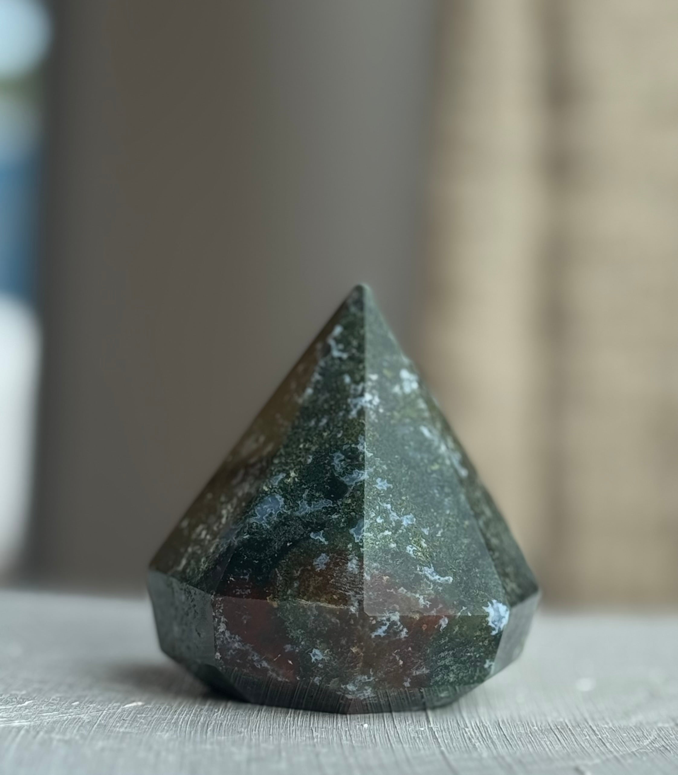 Diamante de Ágata Musgosa