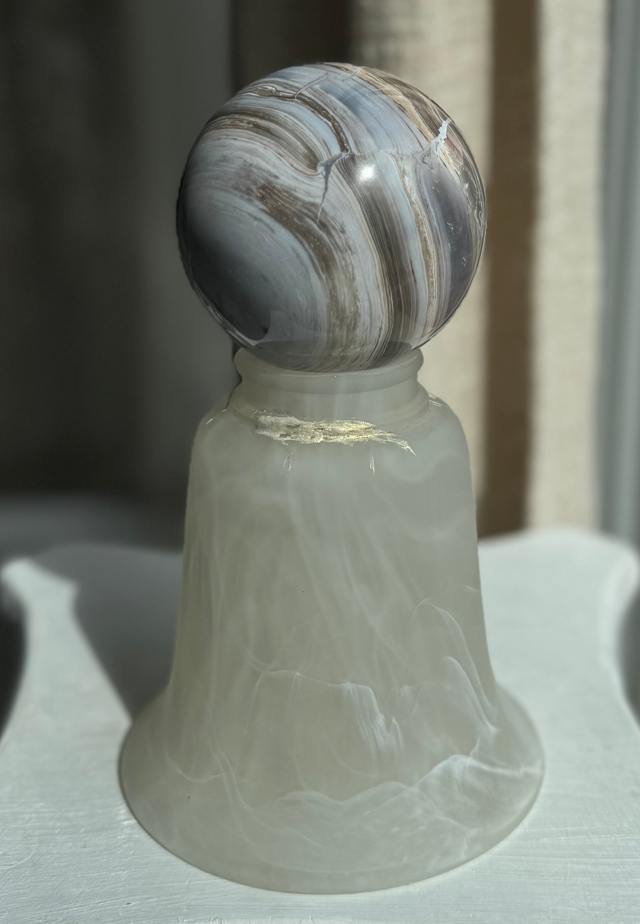 Esfera de Ágata Botsuana