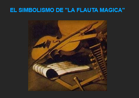 El Simbolismo de la Flauta Mágica