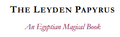 The Leyden Papyrus