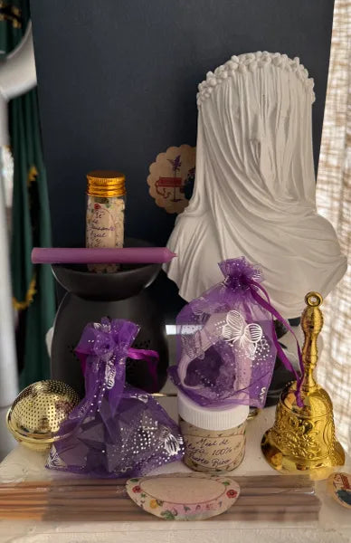Ritual para Activar y Potenciar el don de la Premonición con la Figura 'El Velo de la Intuición'