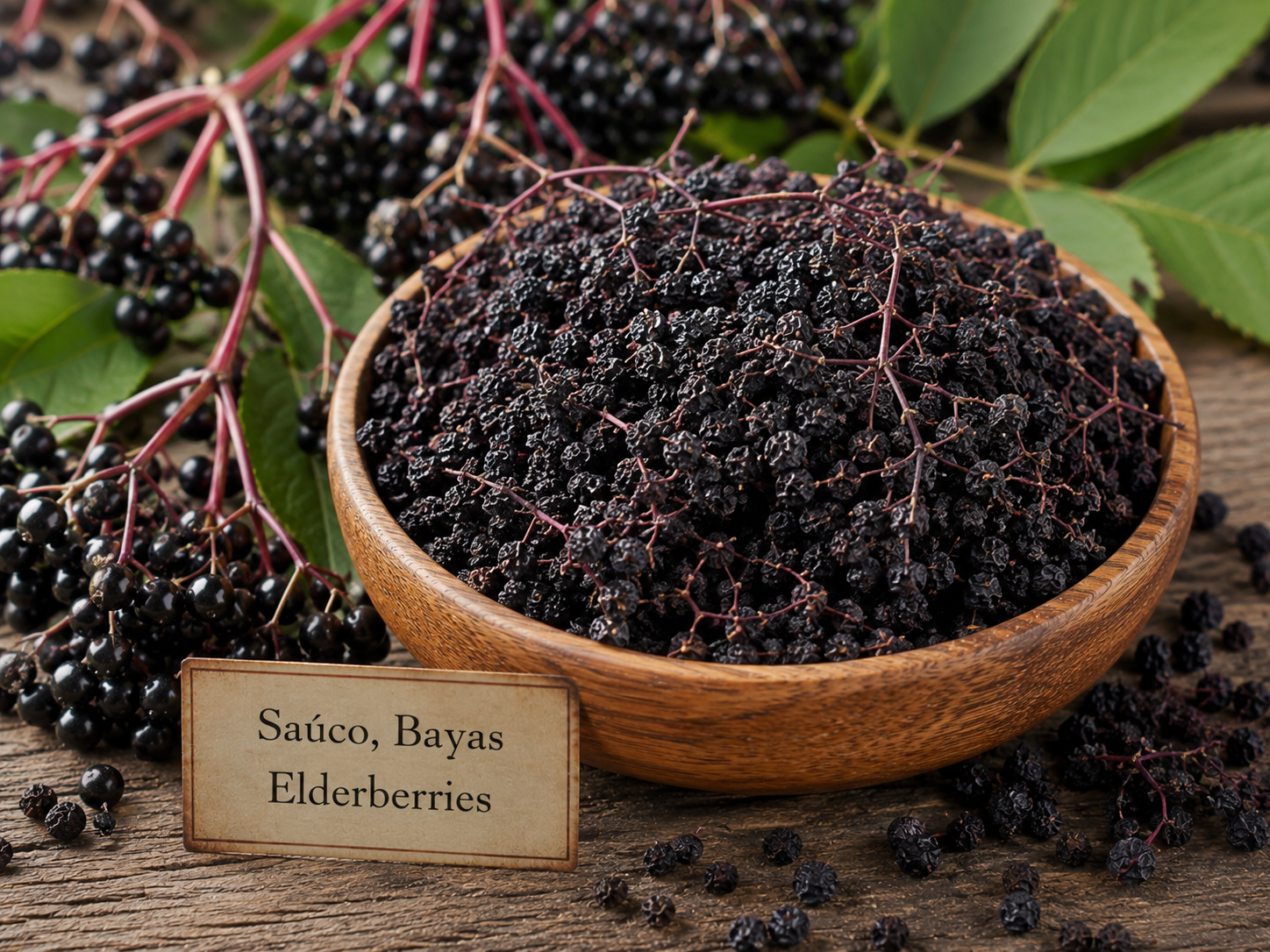 Saúco, Bayas/Elderberries