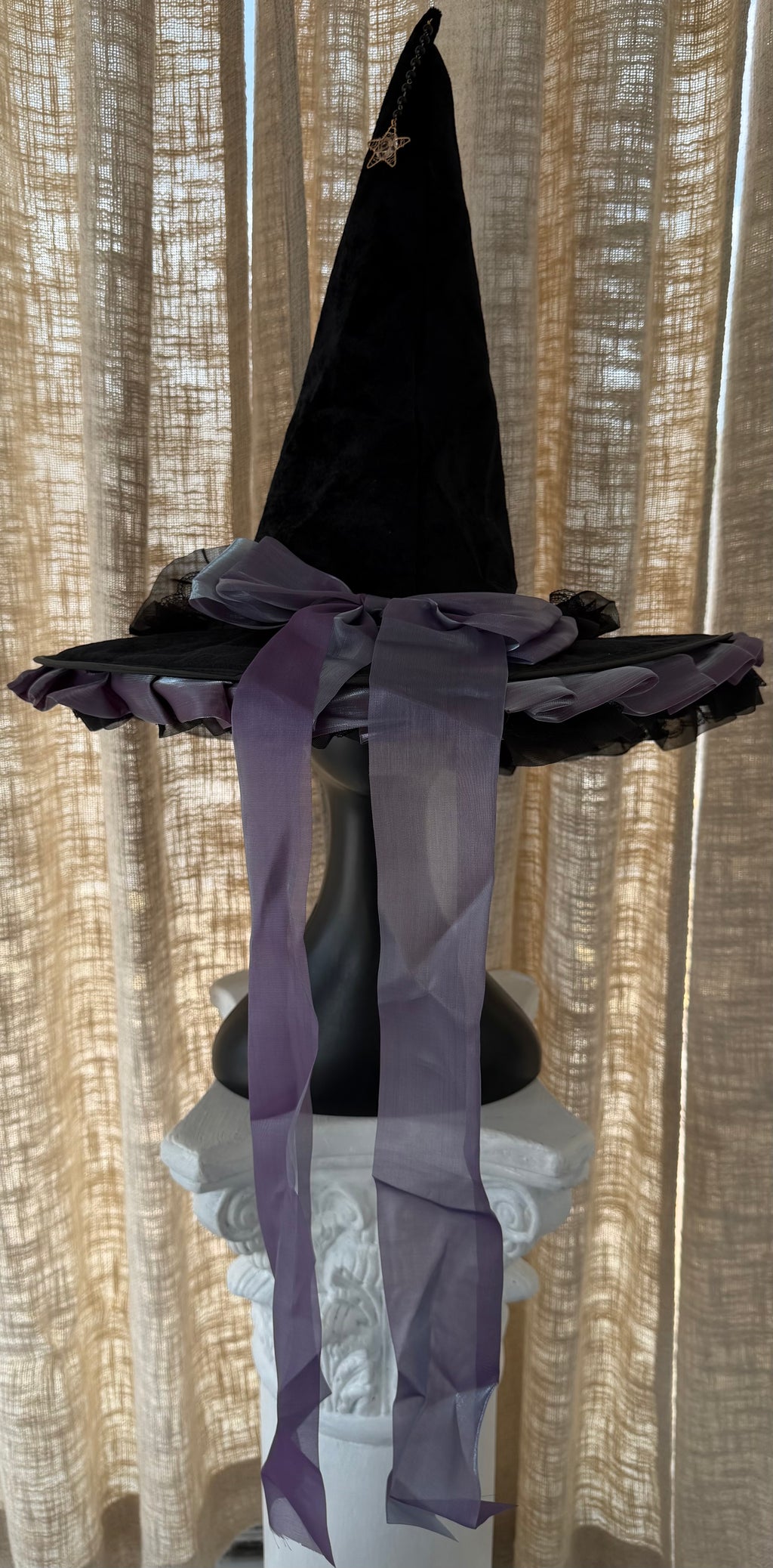 Sombrero de Bruja Victoriano