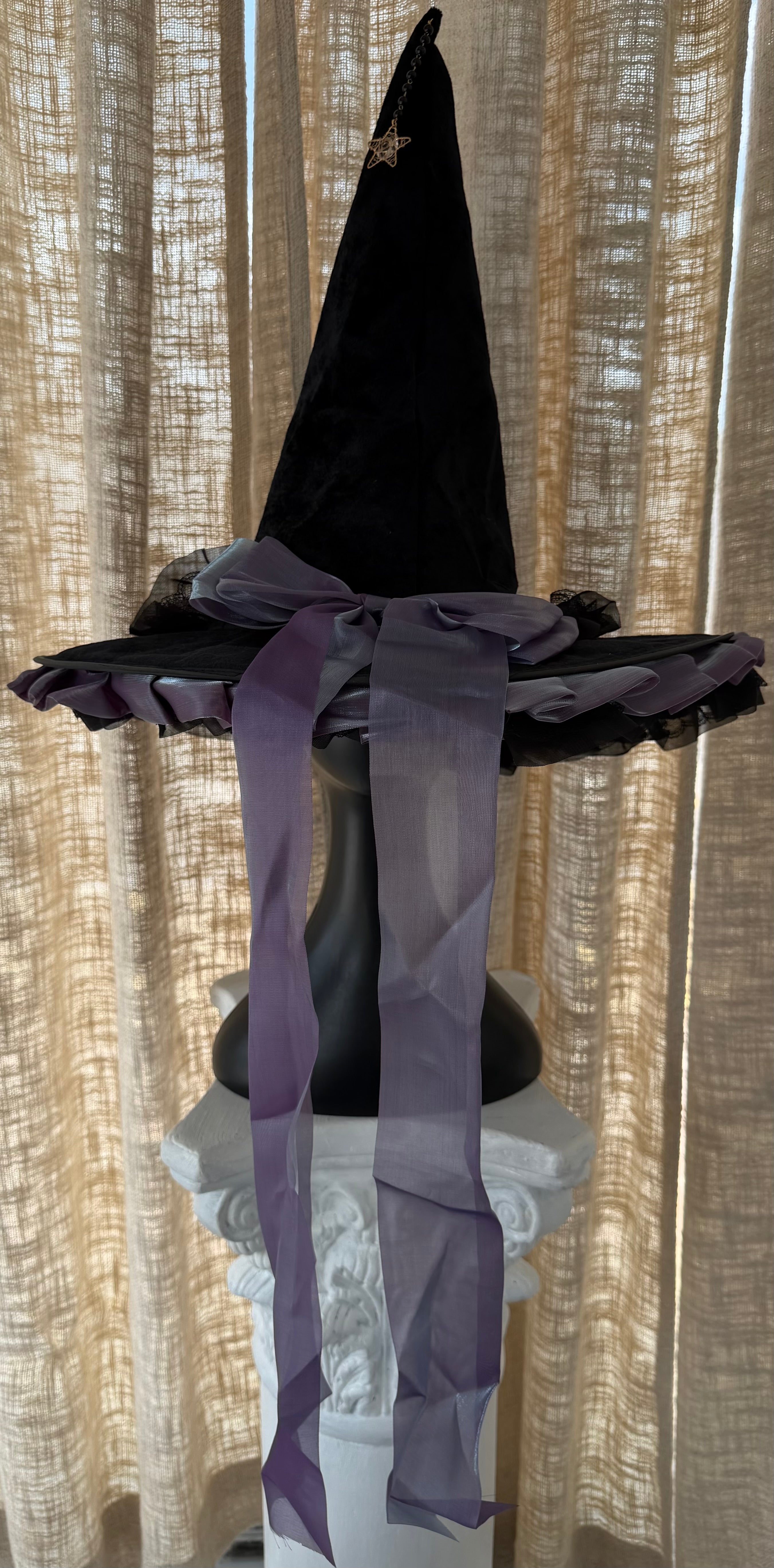 Sombrero de Bruja Victoriano